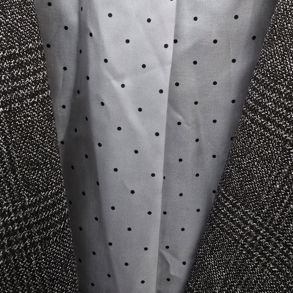 KENSIE Rebekah Textured Plaid Women's Blazer Jacket Plus Size 1X Olive & Blk NWT - Picture 6 of 16